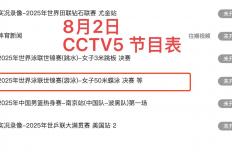 中央5台(tái)直播游泳时間(jiān)表(biǎo)：今晚CCTV5全程直播中国队比赛！附(fù)赛程表(biǎo)