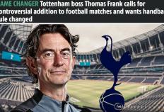 弗兰克建议足球比赛调整暂停规则和手球规则