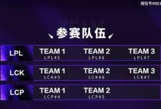 2025英(yīng)雄联盟亚洲邀请賽(sài)：LPL、LCK、LCP8支(zhī)戰(zhàn)隊(duì)参賽(sài)