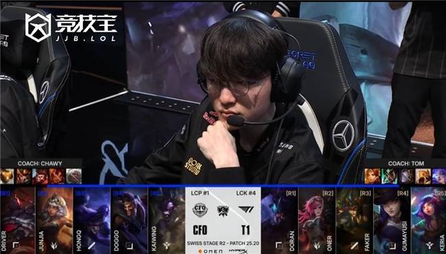 LOL-S15瑞士轮：CFO爆冷掀翻T1！