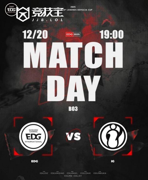 LOL2025德瑪(mǎ)西亚杯小(xiǎo)组赛：EDG击败iG