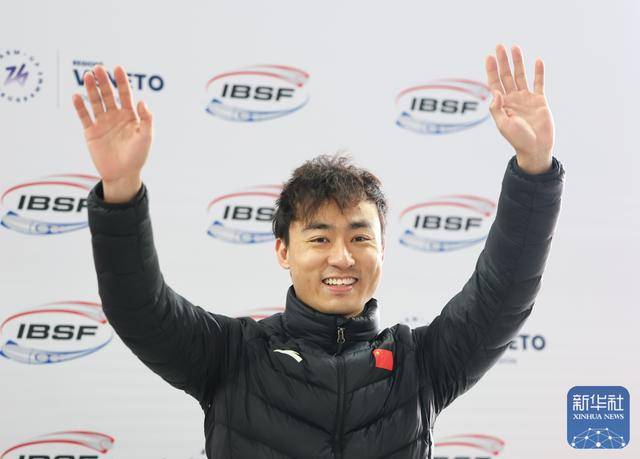殷正獲(huò)钢架(jià)雪车世界杯系列賽(sài)科爾(ěr)蒂纳丹佩佐站男子(zi)個(gè)人賽(sài)季軍(jūn)